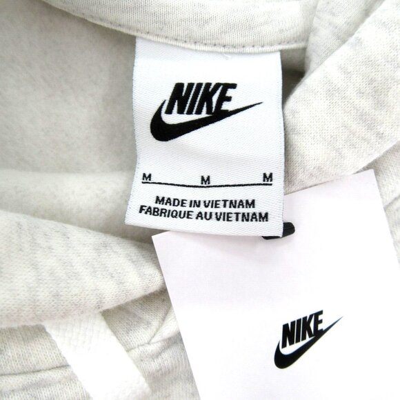 Nike Sportswear Club Fleece Hoodie Mens Size Medium Birch Heather NEW - Picture 8 of 10